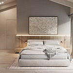 Schlafzimmer - Unverbindliche Illustration.